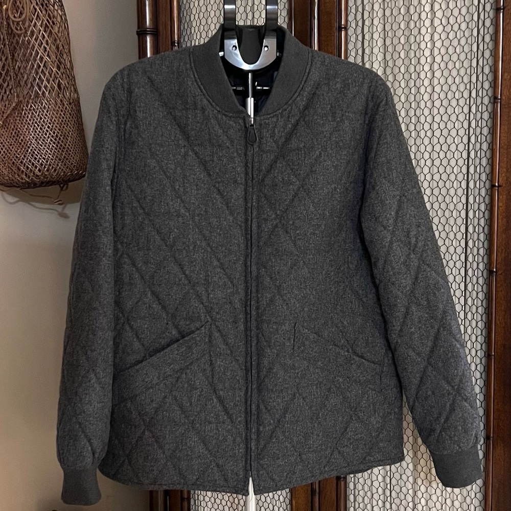 H&M Quilted Bomber Jacket